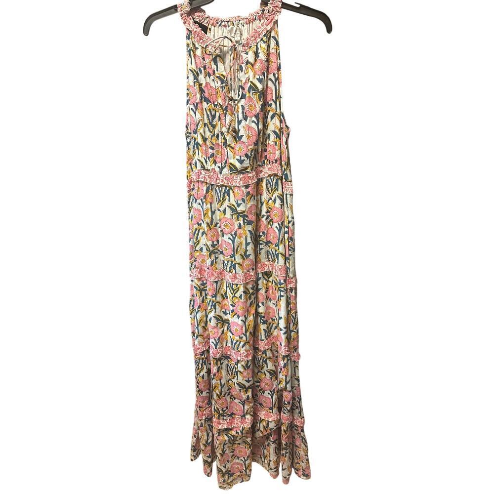 Caroline Constas Floral Maxi Dress Size S